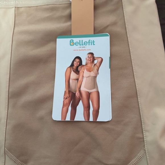 NWT BELLEFIT POSTPARTUM DOUBLE CORSET COMPRESSION GIRDLE SIDE ZIP M - Picture 4 of 6